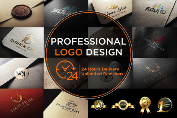 world Class High Quality Logo with Unlimited Revision in 24 Hour